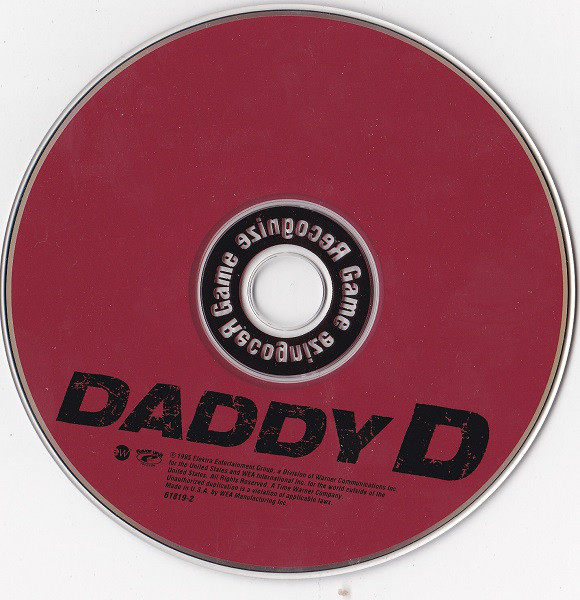 Game Recognize Game by Daddy D (CD 1995 Eastwest Records America 